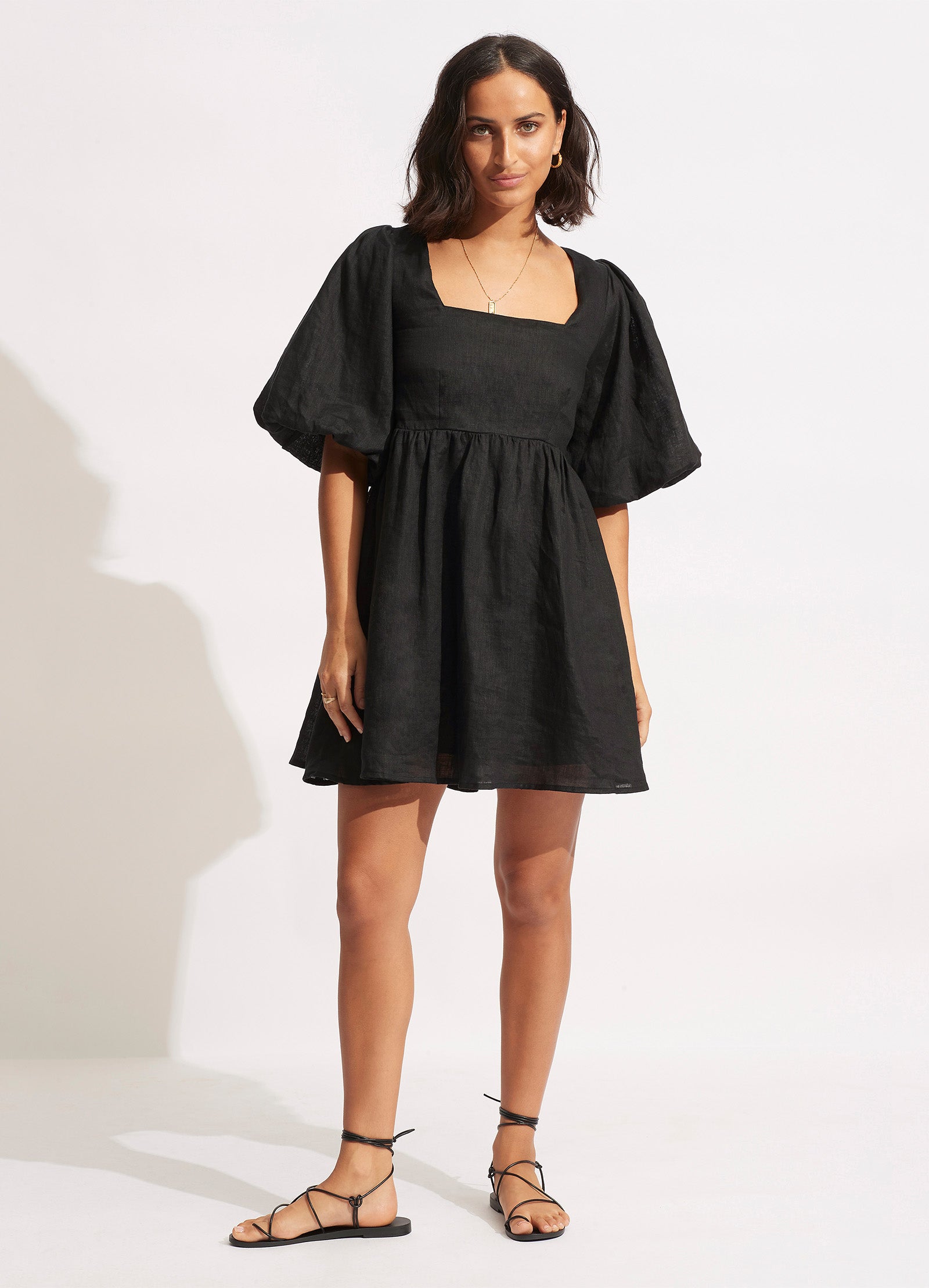 Shoreline Cover Up - Black