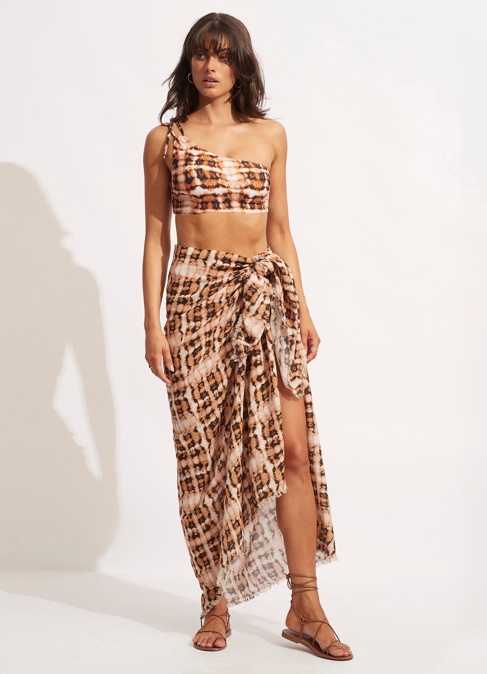 High Tide Pareo - Copper Tan