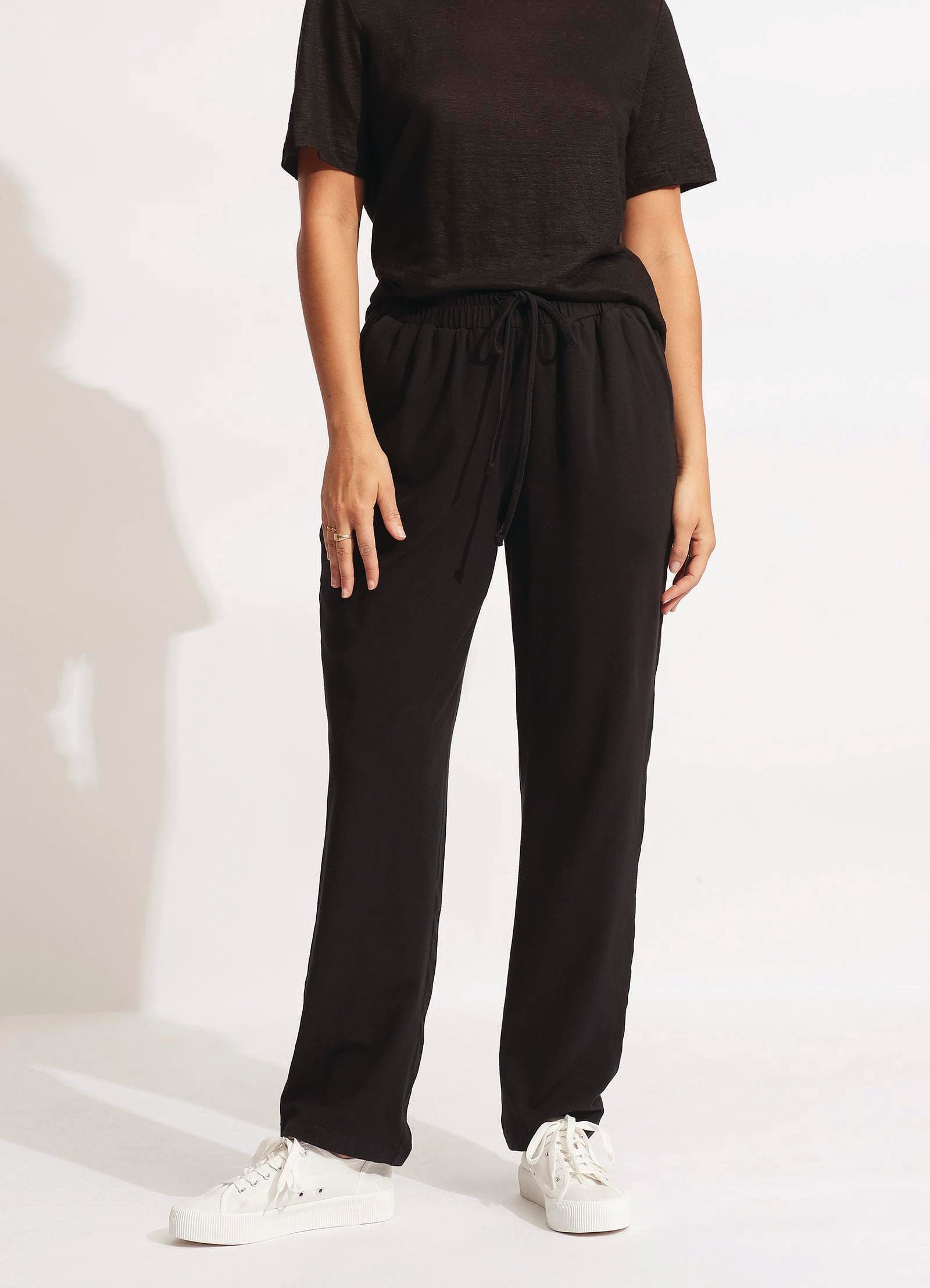 Jersey Lounge Pant - Black