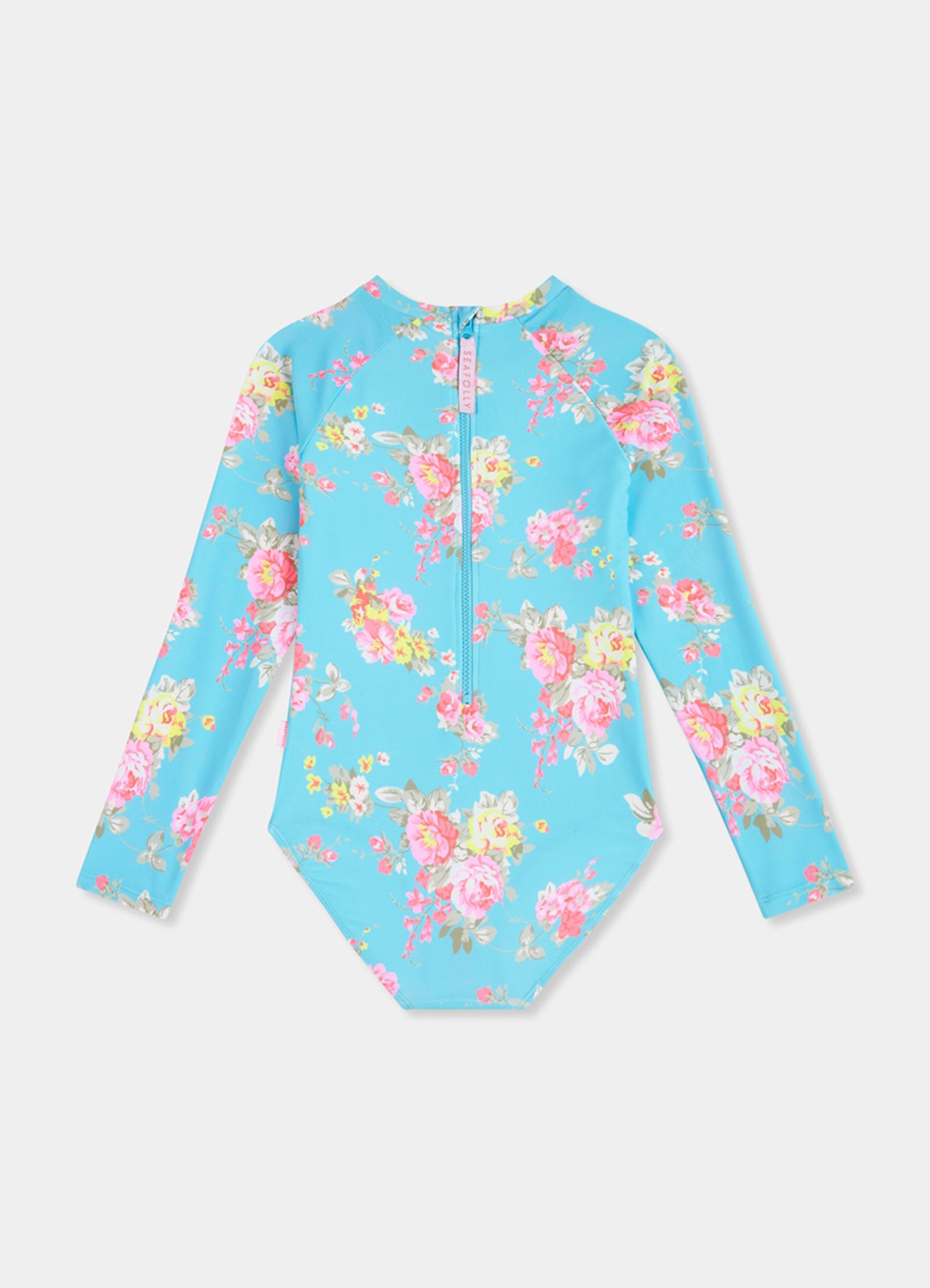 Paradise Garden Girls Zip Back Paddlesuit - Paradise