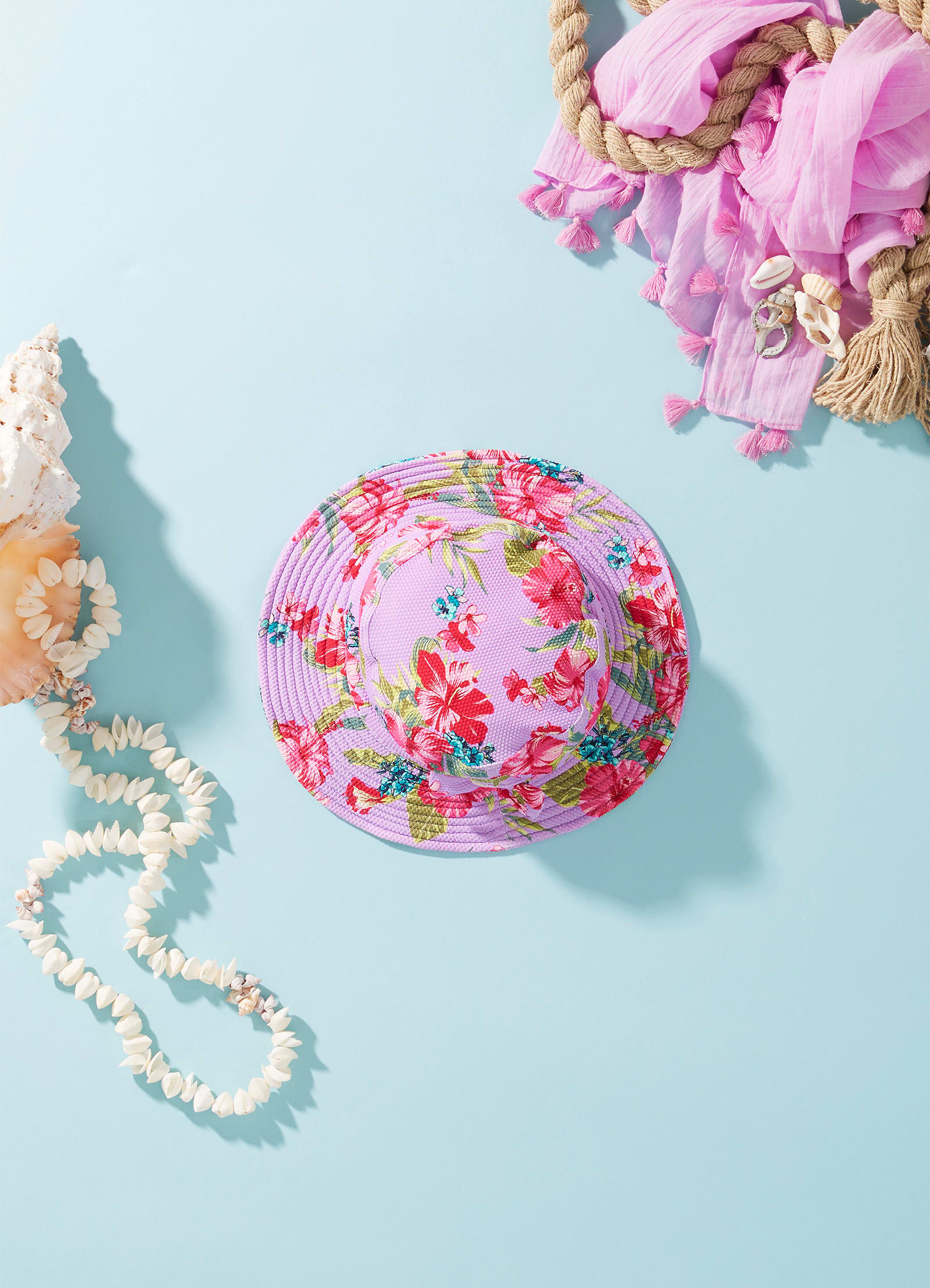 Girls Honolulu Swim Bucket Hat  - Honolulu