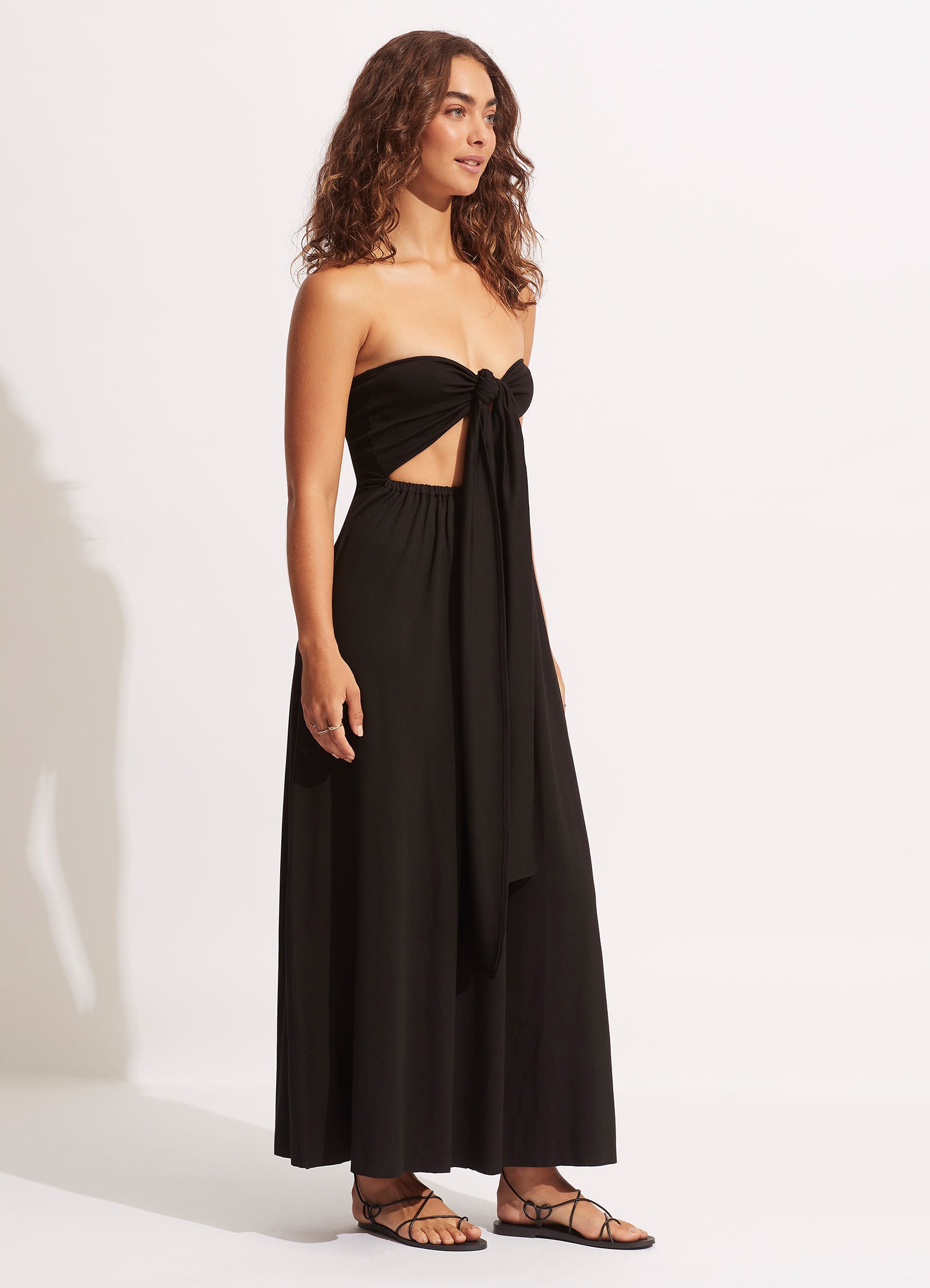 Multi Wear Maxi Dress - Black