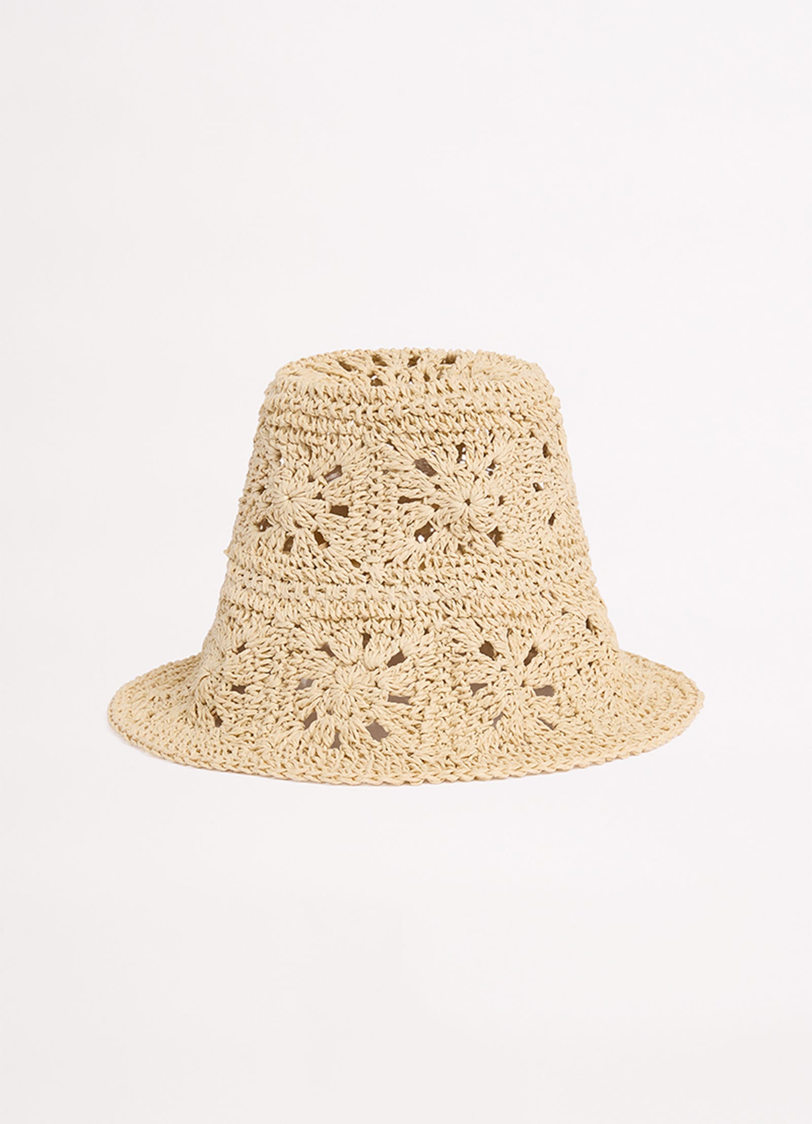 Mandalay Crochet Hat - Natural