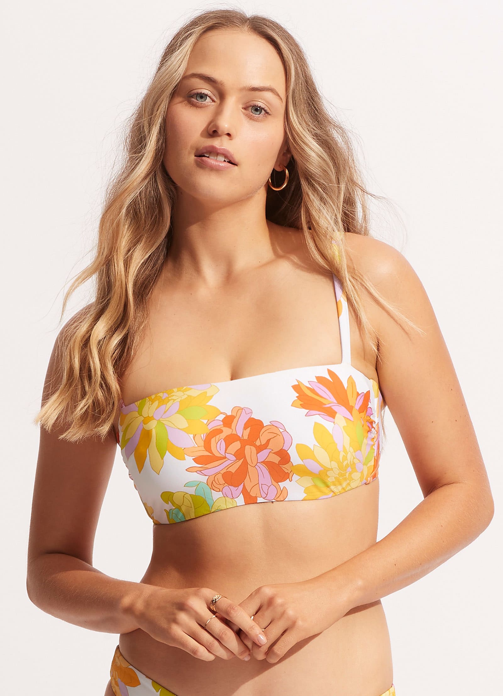 Palm Springs DD Tank Bra - Lime Light
