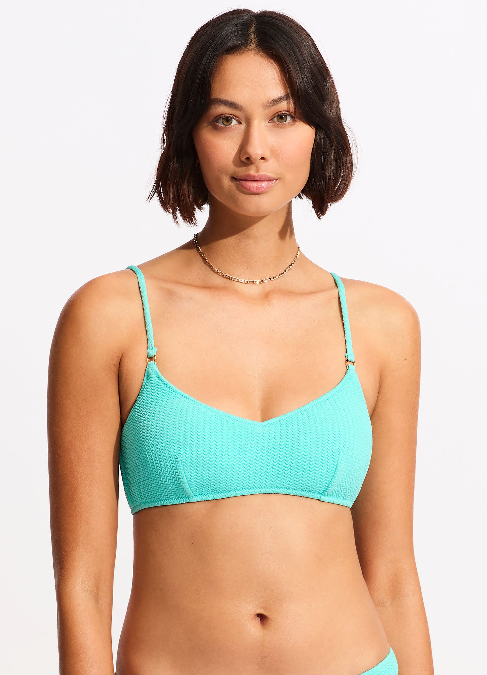 Sea Dive Bralette - Aruba Blue