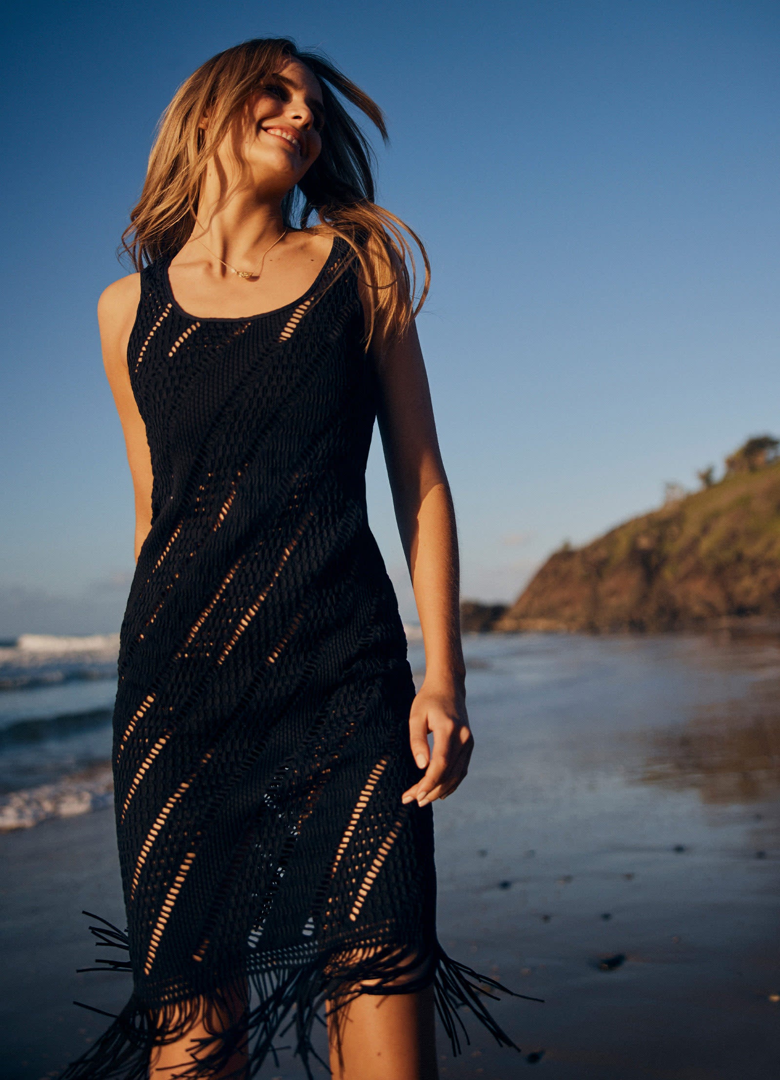 Marrakesh Cover Up - Black