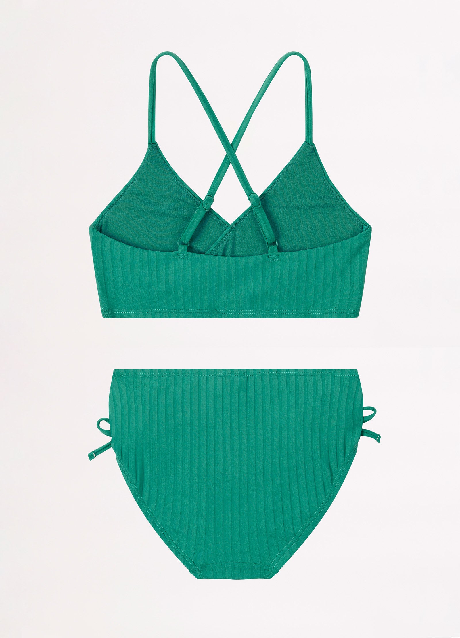 Girls Wrap Bikini  - Forest