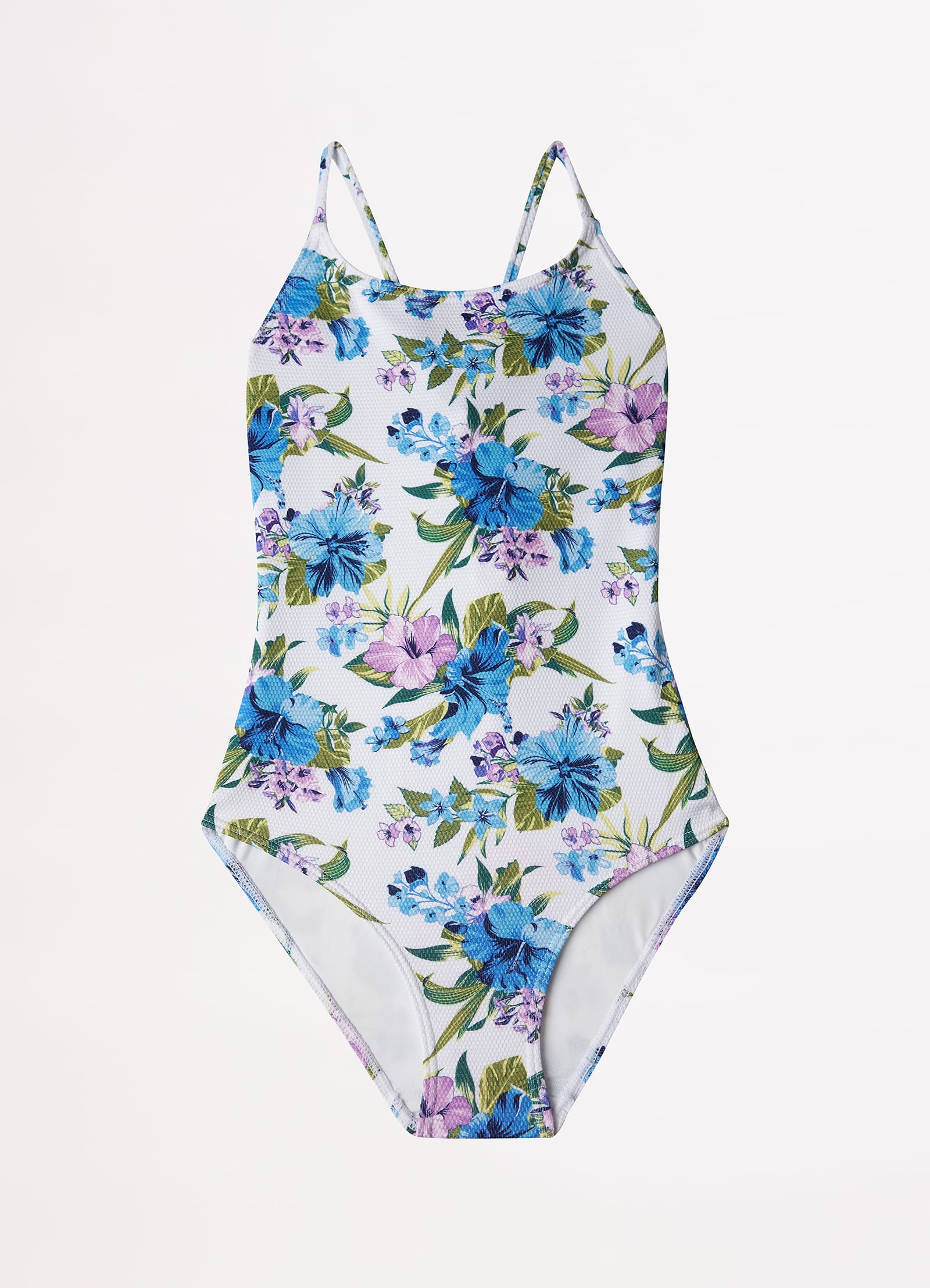 Girls Vanuatu Lattice Back One Piece  - Vanuatu