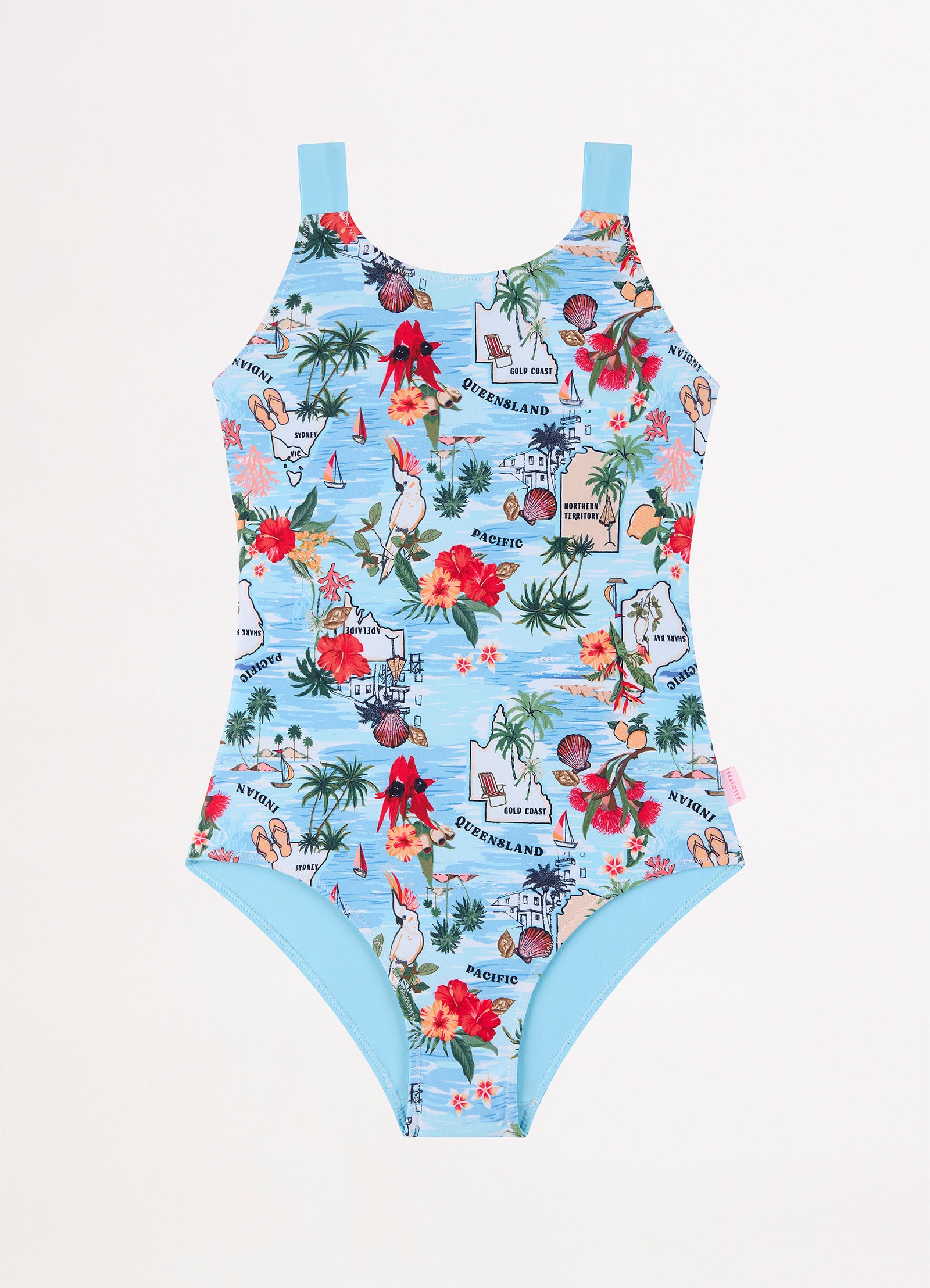 Girls Summer Vacay One Piece  - Summer Vaca