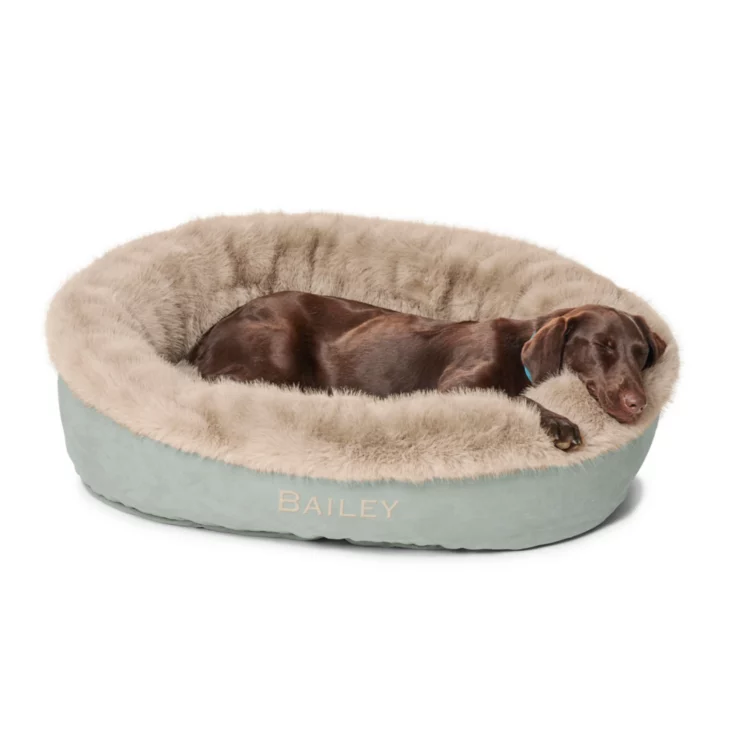 ComfortFillEco™ Fur Wraparound Dog Bed