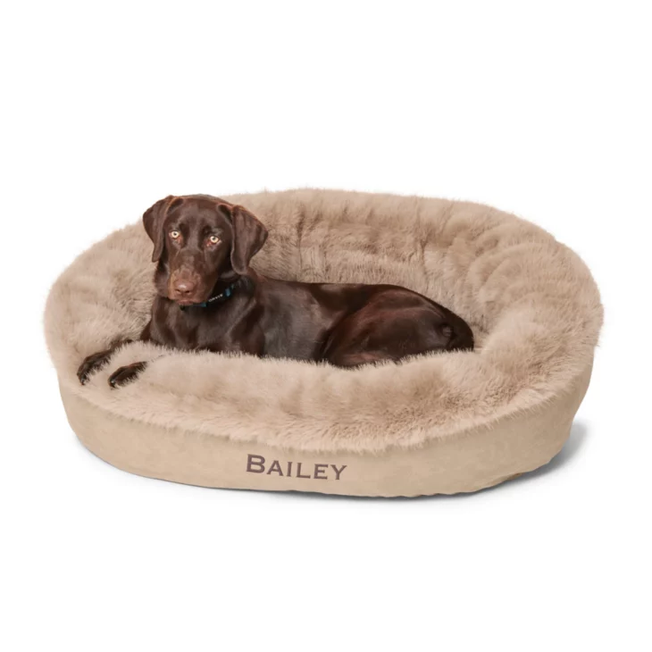 ComfortFillEco™ Fur Wraparound Dog Bed