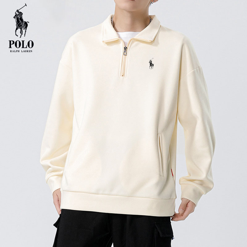 Ralph Lauren men's autumn and winter casual cotton sweatshirt jacket