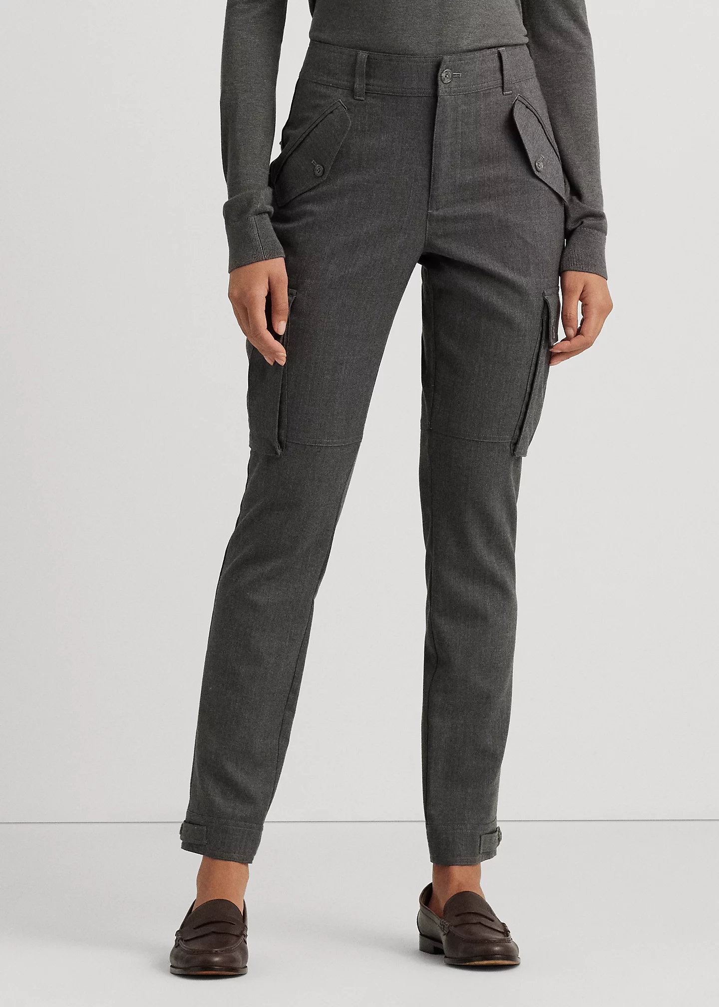 Wool Twill Cargo Pant