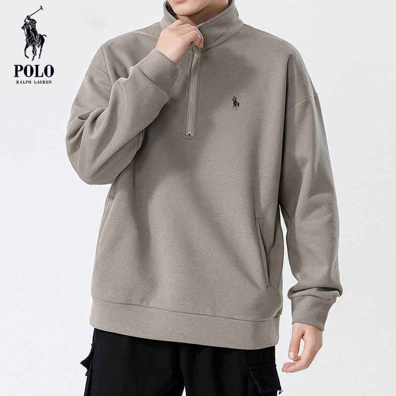 Ralph Lauren men's autumn and winter casual cotton sweatshirt jacket