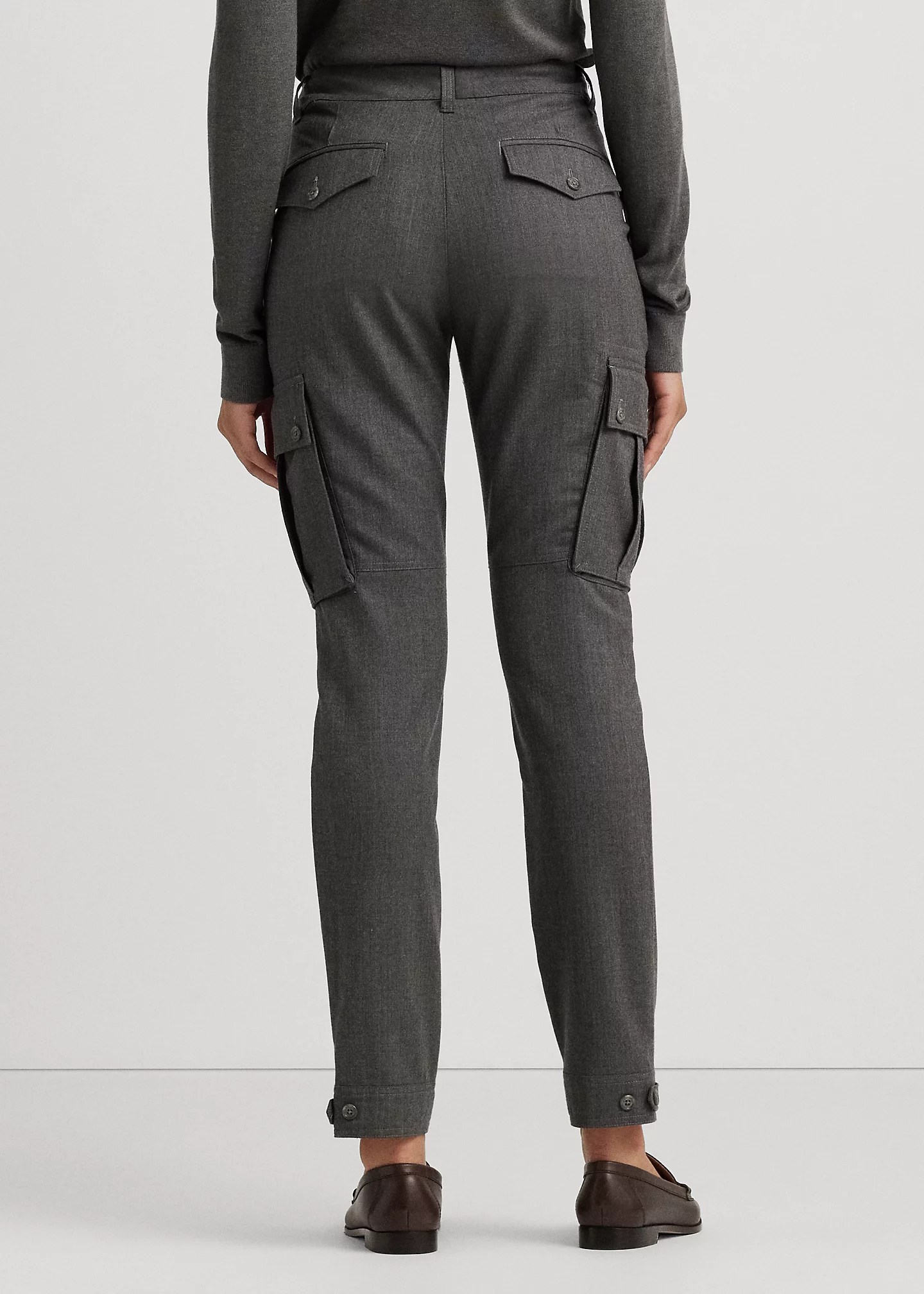 Wool Twill Cargo Pant