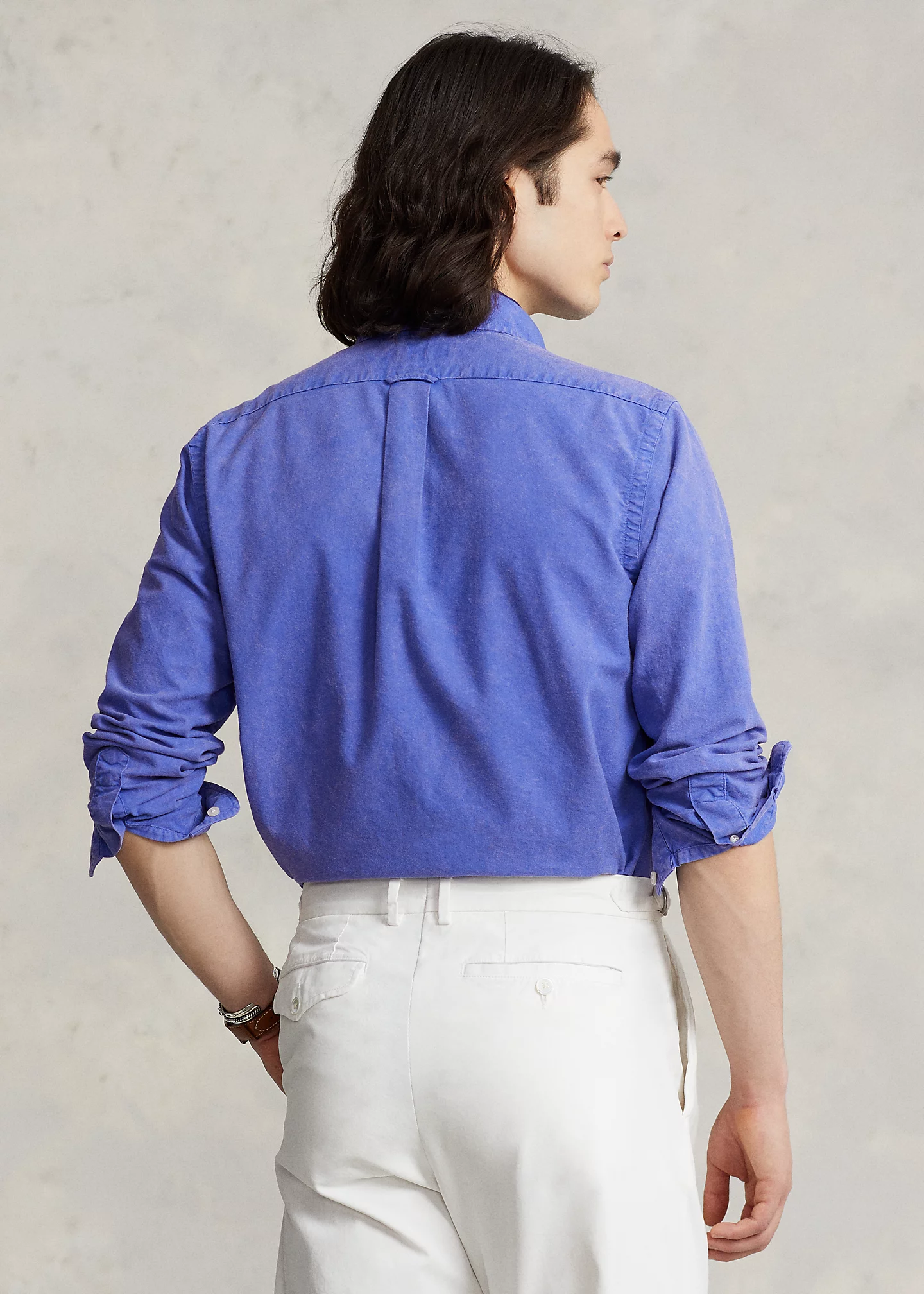 Classic Fit GarmentDyed Oxford Shirt