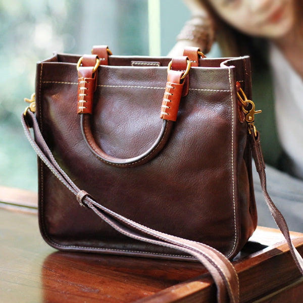 Small Womens Green Leather Crossbody Tote Bags Purse Handbags With Zipper for Women