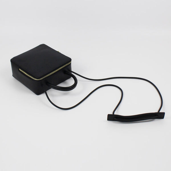 Chic Womens Cube Bag Leather Crossbody Bags Purse Handbags for Women