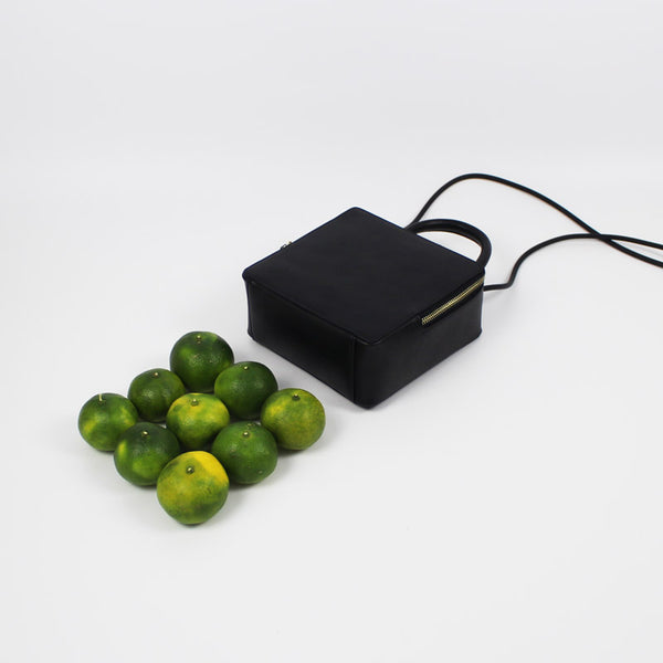 Chic Womens Cube Bag Leather Crossbody Bags Purse Handbags for Women