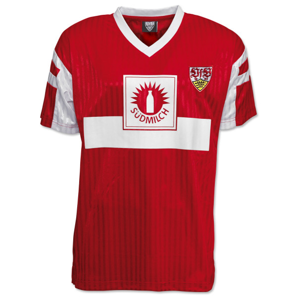 Maillot Third Championnat 1992 VfB Stuttgart - Rouge Maillot Third Championnat 1992 VfB Stuttgart - Rouge