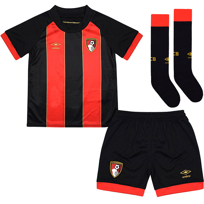 Kit Domicile Enfant AFC Bournemouth 2024/25 Kit Domicile Enfant AFC Bournemouth 2024/25