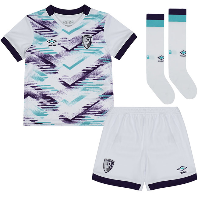 Kit Extérieur Enfant AFC Bournemouth 2024/25 Kit Extérieur Enfant AFC Bournemouth 2024/25