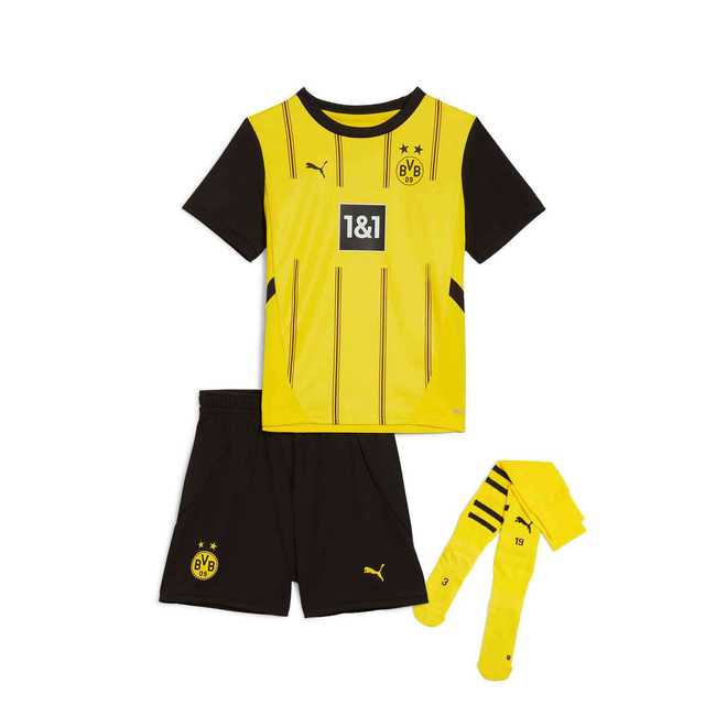 Kit Domicile Enfant Borussia Dortmund 2024/25 Kit Domicile Enfant Borussia Dortmund 2024/25