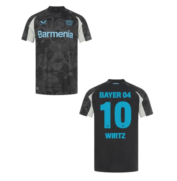 Maillot Third Authentique Pro Homme Bayer 04 Leverkusen 2024/25 - WIRTZ 10 Maillot Third Authentique Pro Homme Bayer 04 Leverkusen 2024/25 - WIRTZ 10