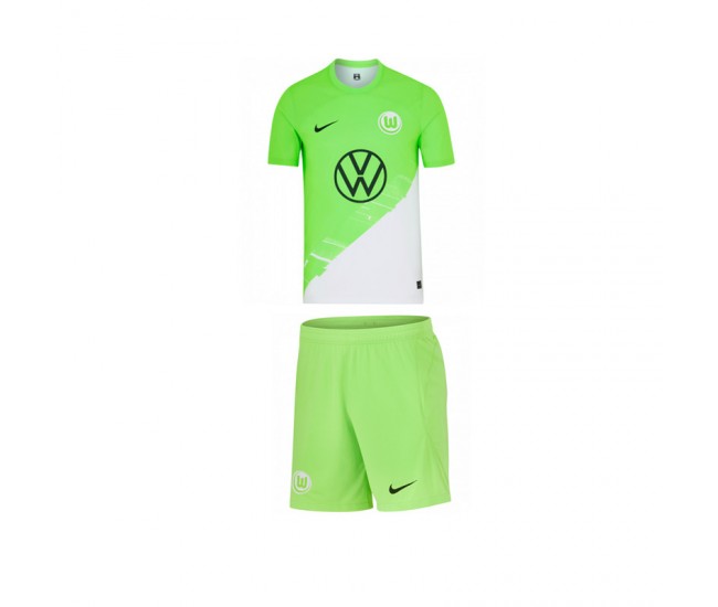 Kit Domicile Enfant VfL Wolfsburg 2023/24 Kit Domicile Enfant VfL Wolfsburg 2023/24