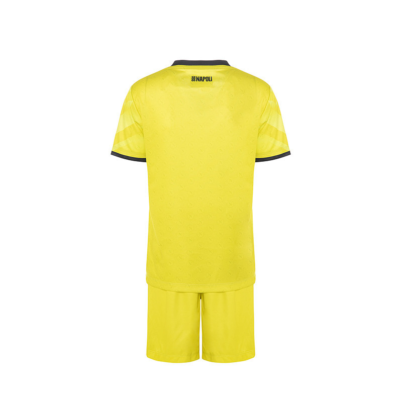 Kit Domicile Enfant Naples 2024/25 - Jaune Kit Domicile Enfant Naples 2024/25 - Jaune