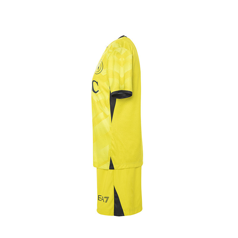 Kit Domicile Enfant Naples 2024/25 - Jaune Kit Domicile Enfant Naples 2024/25 - Jaune