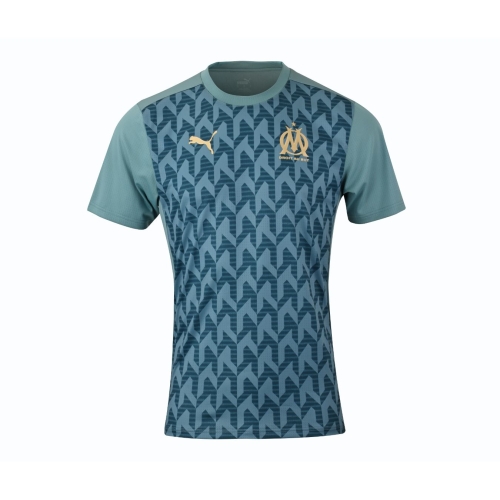 Maillot Third Pre Match Homme OM 2024/25 - Bleu Turquoise Maillot Third Pre Match Homme OM 2024/25 - Bleu Turquoise