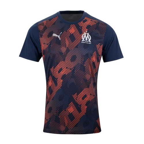 Maillot Third Pre Match Homme OM 2024/25 - Bleu/Orange Maillot Third Pre Match Homme OM 2024/25 - Bleu/Orange