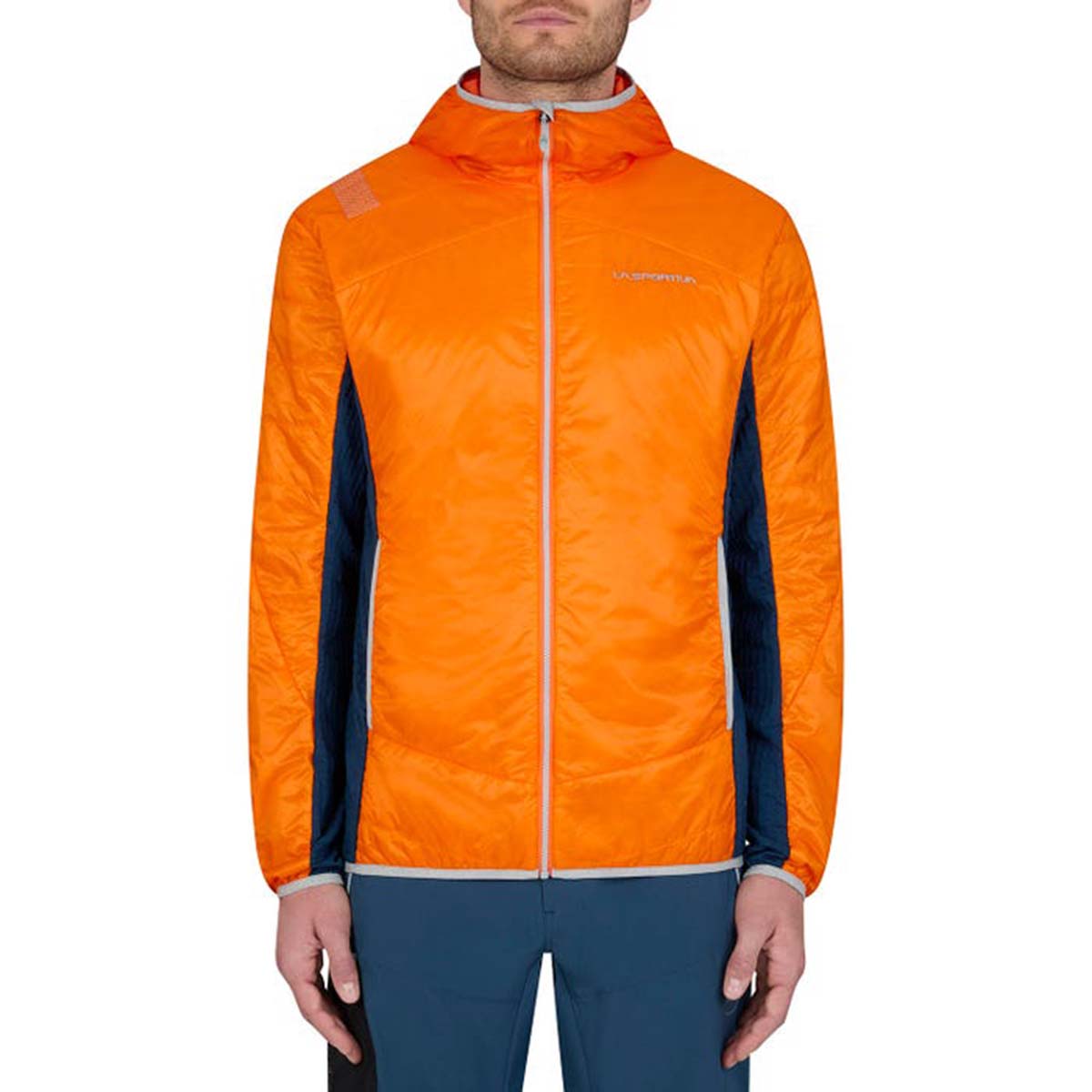 La Sportiva Aequilibrium Insulation Mens Mountaineering Hoodie Orange