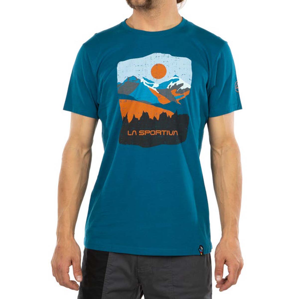 La Sportiva Lagorai Mens Climbing T-Shirt Blue