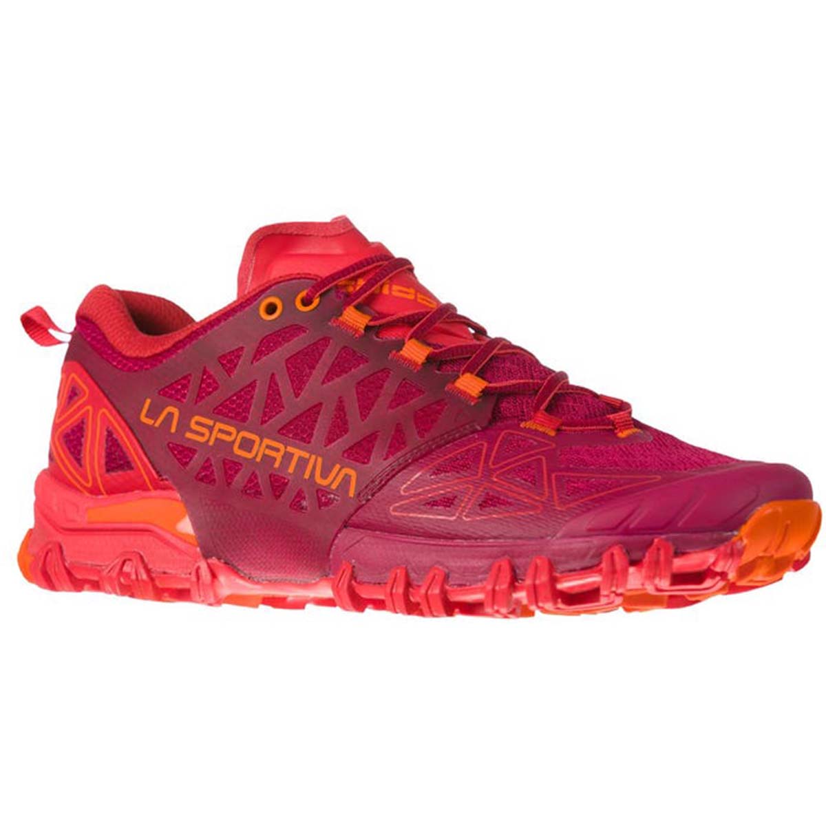 La Sportiva Bushido II Womens Trail Running Shoes Red