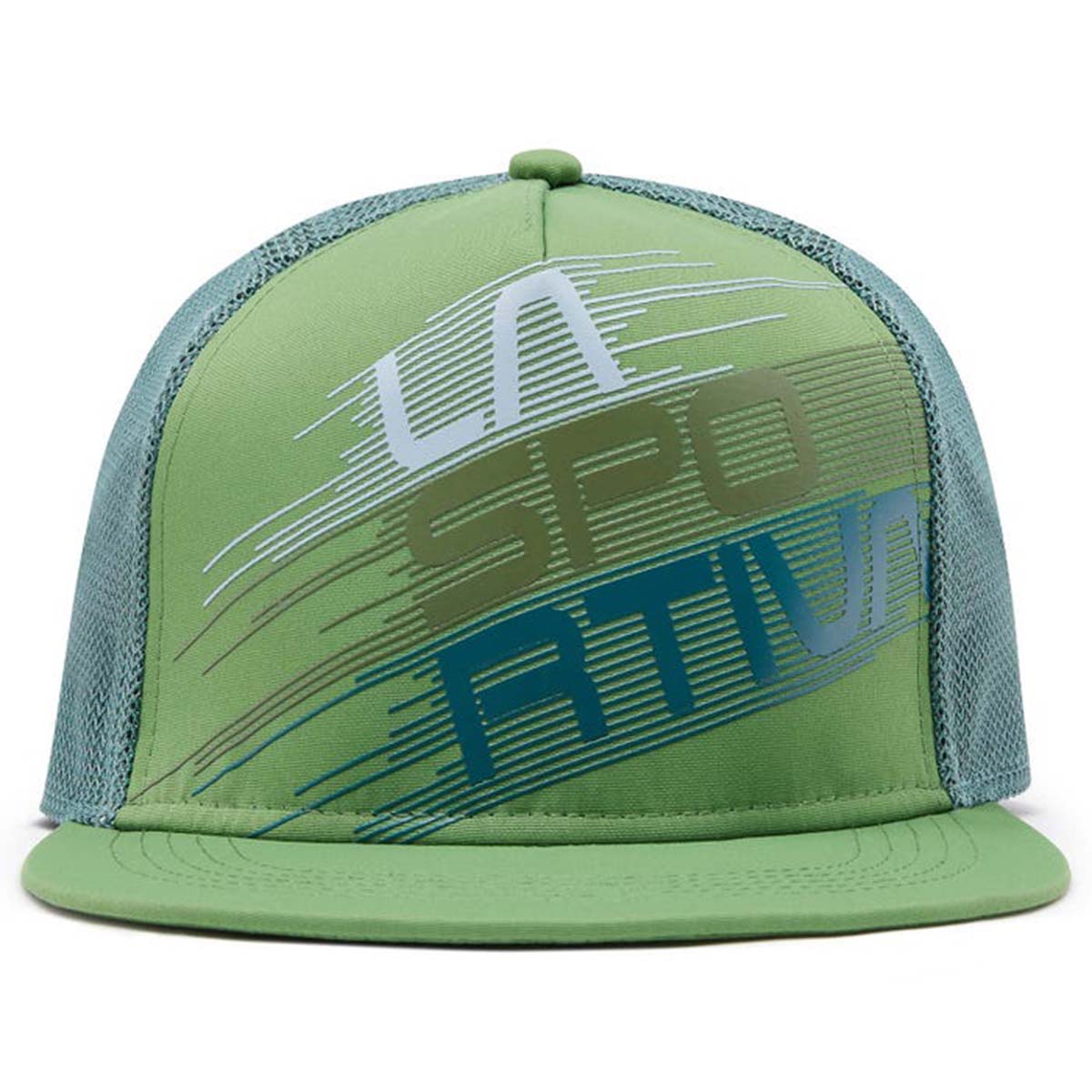 La Sportiva Stripe Evo Trucker Mens Climbing Hat Green