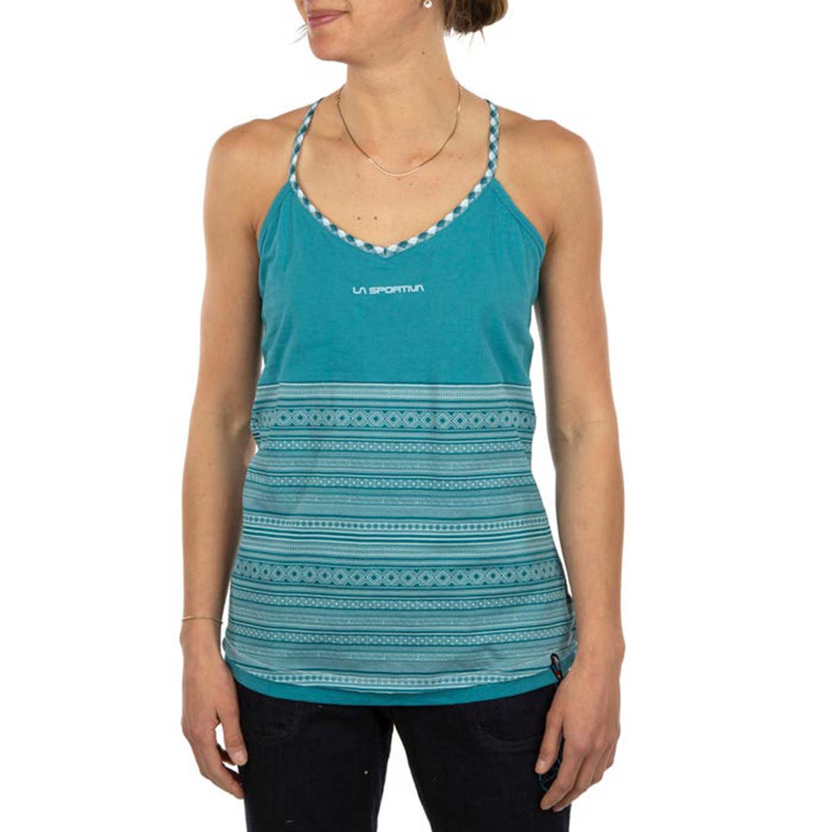 La Sportiva Dance Womens Climbing Tank Top Blue