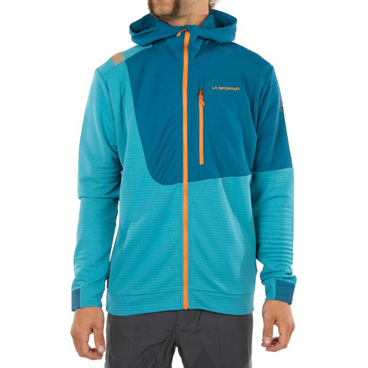 La Sportiva Mood Mens Climbing Hoodie Blue