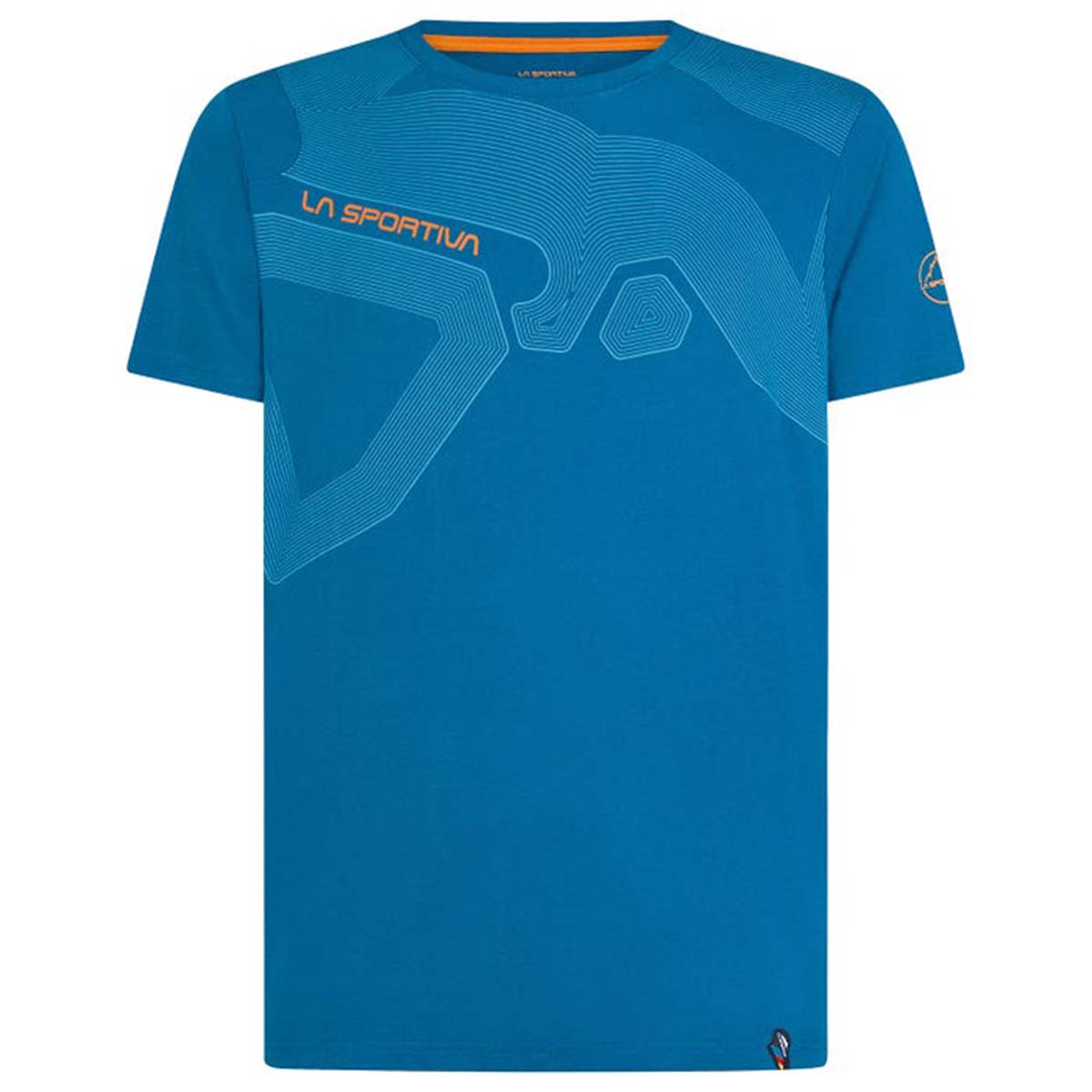 La Sportiva Theory Mens Climbing T-Shirt Blue