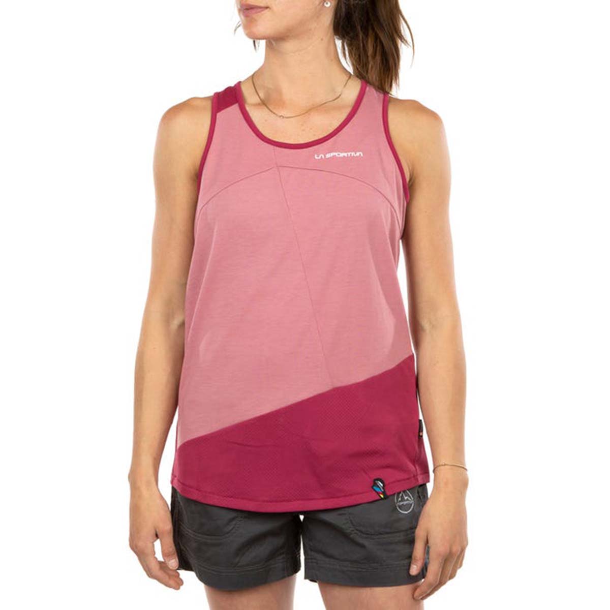 La Sportiva Charm Womens Climbing Tank Top Pink