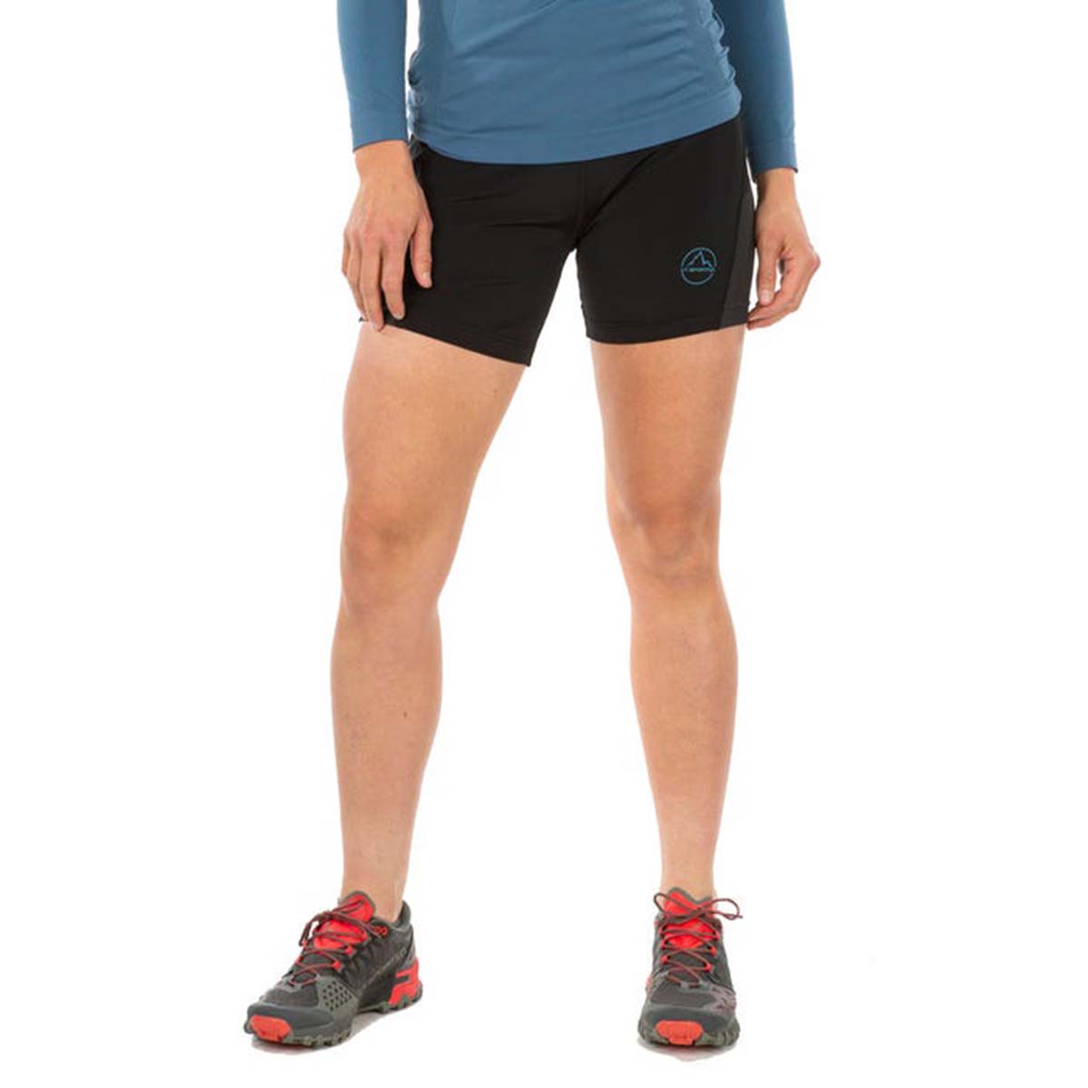 La Sportiva Triumph Womens Running Tight Shorts Black