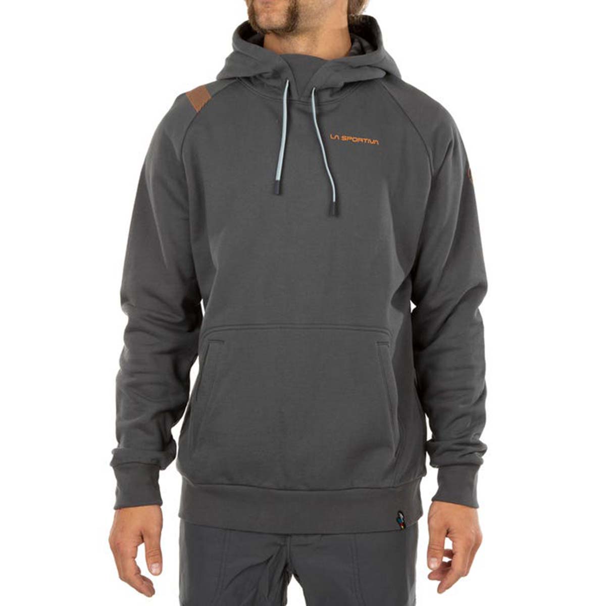 La Sportiva Rockfire Mens Climbing Hoodie Grey