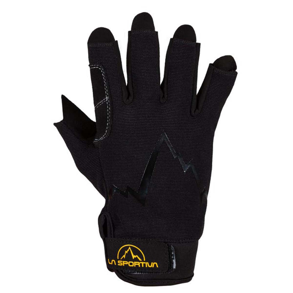 La Sportiva Ferrata Mens Climbing Gloves Black