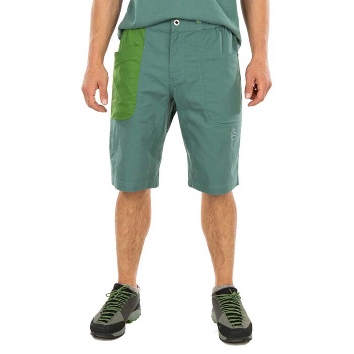 La Sportiva Ecstatic Mens Climbing Shorts Green