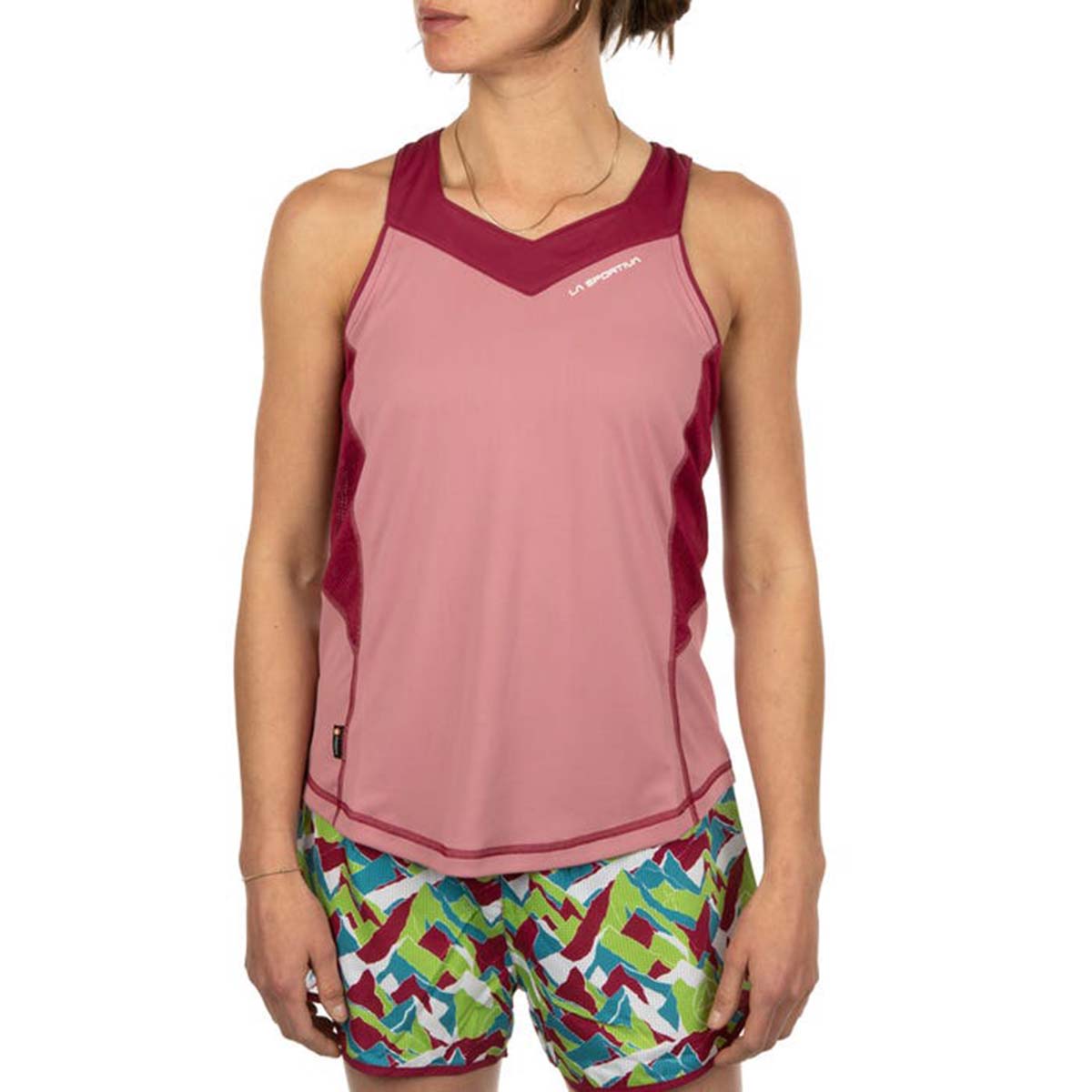 La Sportiva Joy Womens Running Tank Top Pink