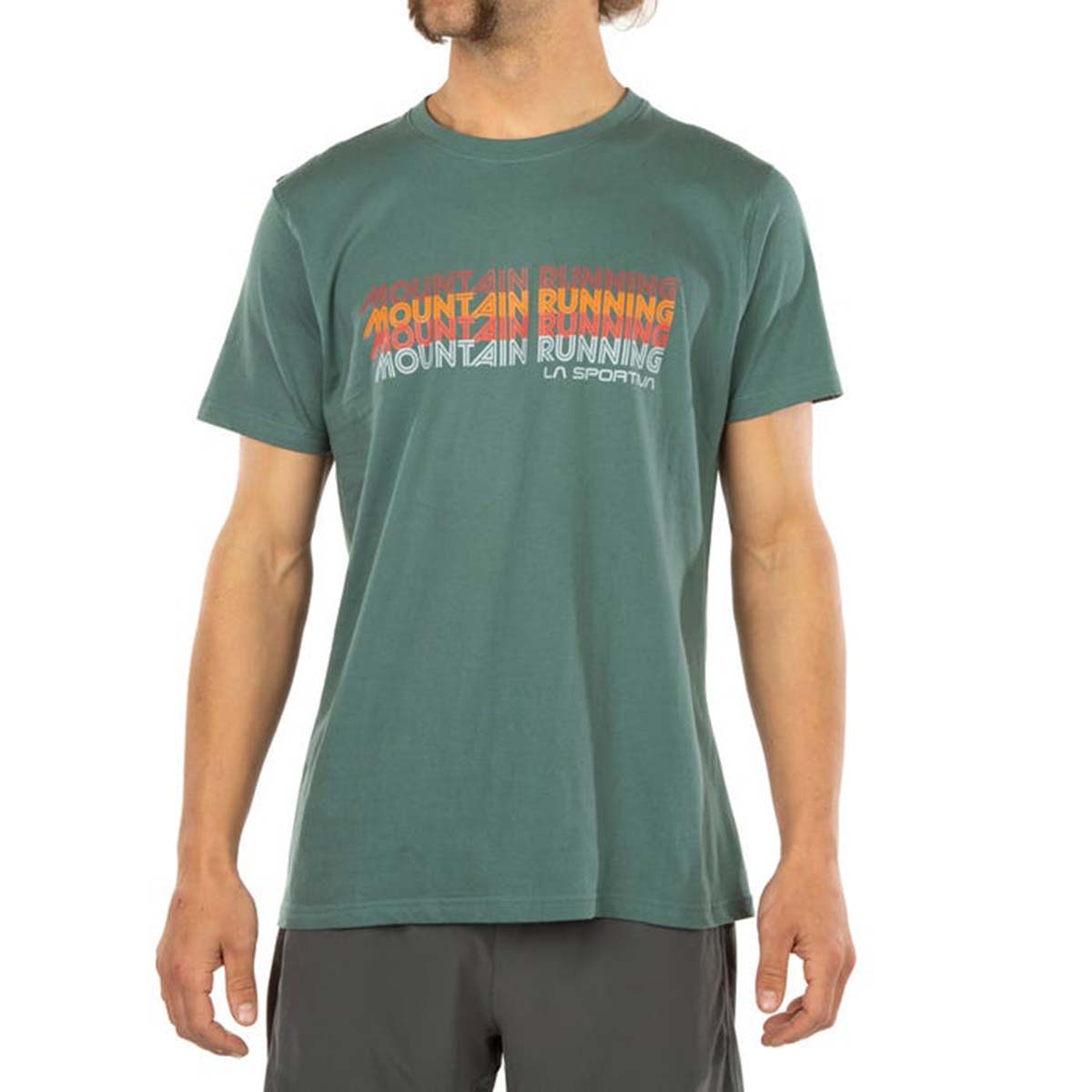 La Sportiva Mountain Mens Running T-Shirt Green