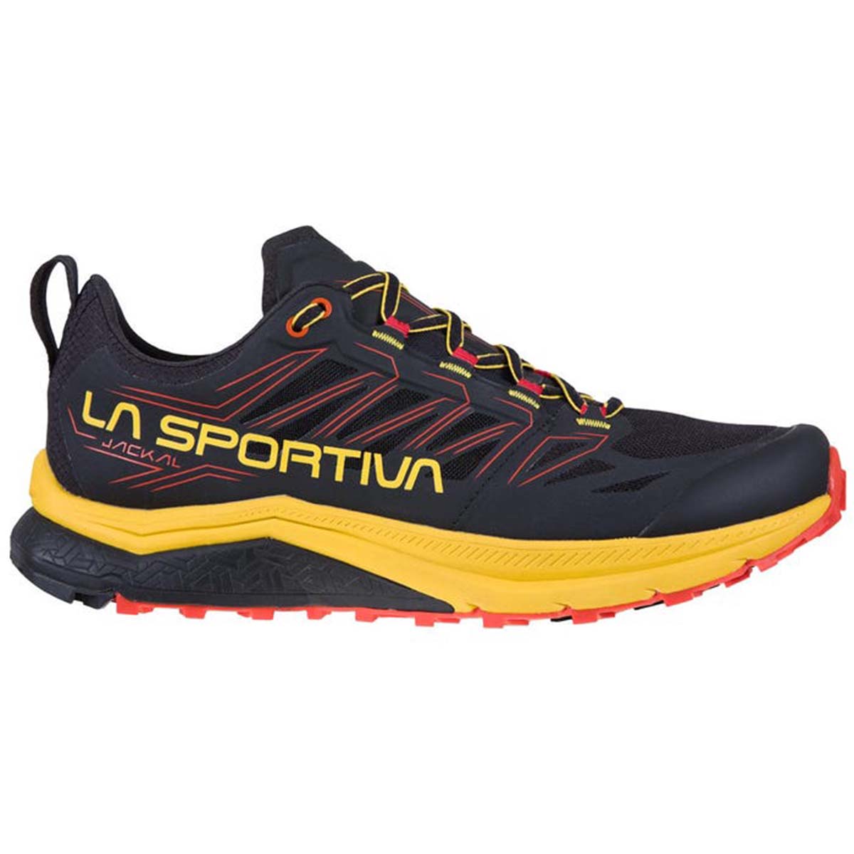 La Sportiva Jackal Mens Trail Running Shoes Black