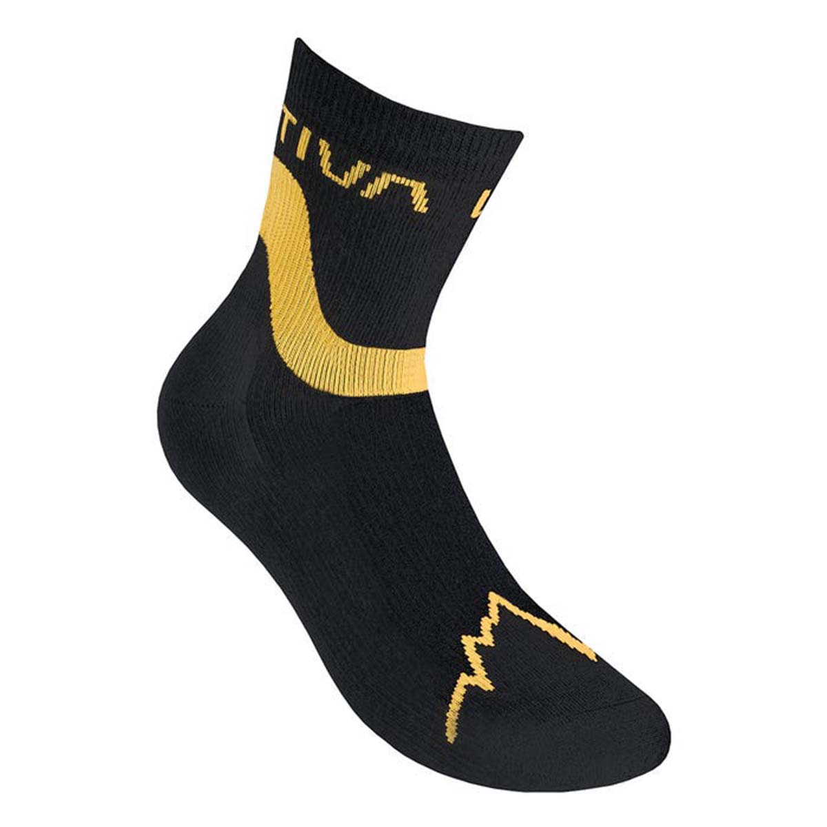 La Sportiva Snowrun Mens Running Socks Black
