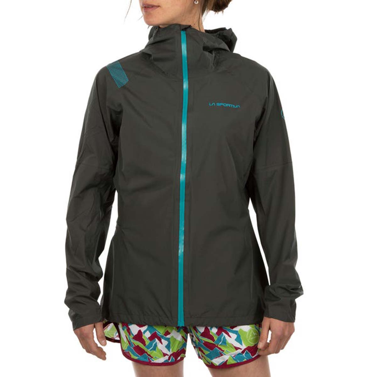La Sportiva Run Womens Running Jacket Grey